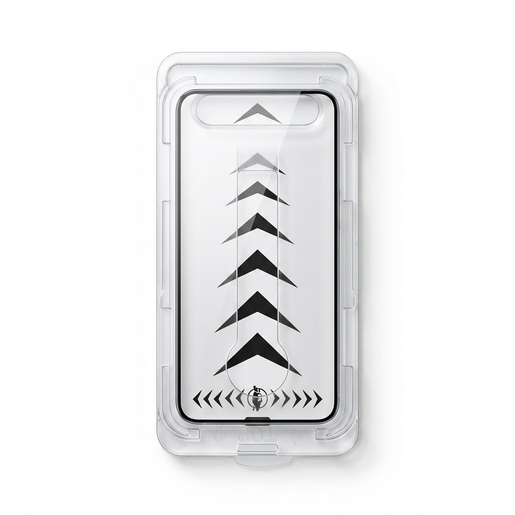 niejebło — montaż z ramką